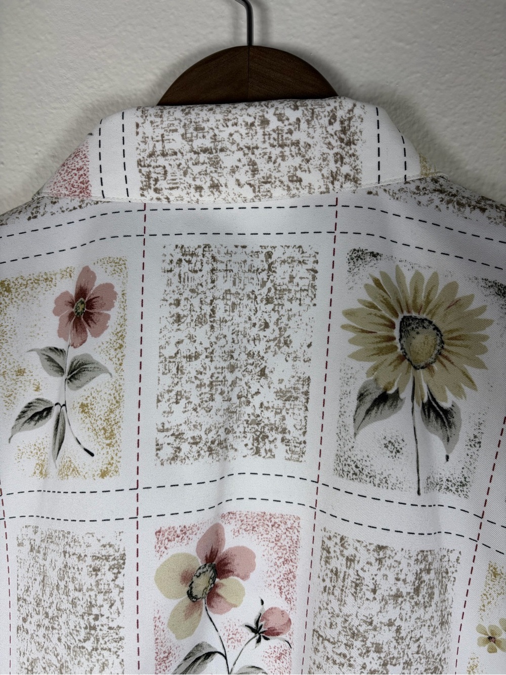 Alfred Dunner Petite 8P Floral Zip Jacket Beaded Sequin Patchwork Lightweight - Picture 11 of 12